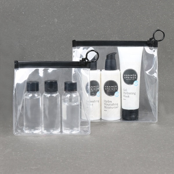 Clear Zipper Plastic EVA Storage Cosmetic Small Skincare Bag